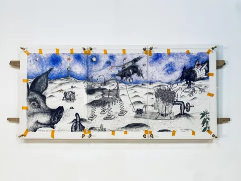 Fragment Triptych Narrative — No. 01